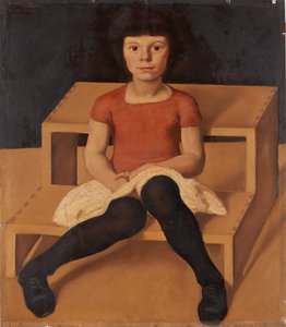 Ila, die jüngere Tochter des Künstlers, 1920