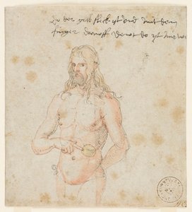 Selbstporträt, krank, um 1506-07 von Albrecht (attr. to) Durer or Duerer