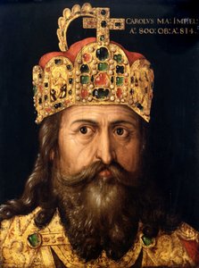 Porträt von Karl dem Großen