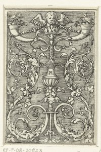 Kandelaber mit einem Cherub von Albrecht Altdorfer