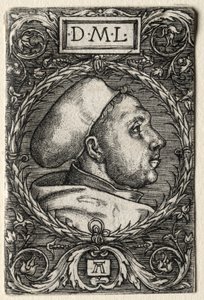 Martin Luther, ca. 1525 von Albrecht Altdorfer