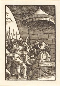 Pilatus wäscht seine Hände von Albrecht Altdorfer