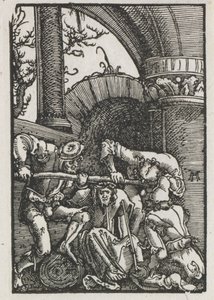 Der Fall und die Erlösung des Menschen: Christus mit Dornenkrone von Albrecht Altdorfer