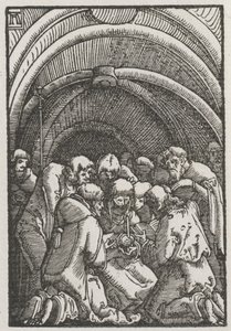 Der Fall und die Erlösung des Menschen: Der Tod der Jungfrau, um 1515 von Albrecht Altdorfer