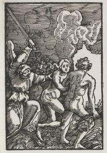 Der Fall und die Erlösung des Menschen: Die Vertreibung aus Eden, ca. 1515