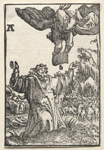 Der Fall und die Erlösung des Menschen: Die Botschaft des Engels an Joachim von Albrecht Altdorfer