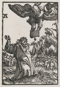 Der Fall und die Erlösung des Menschen: Die Botschaft des Engels an Joachim von Albrecht Altdorfer