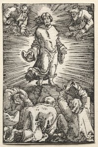 Der Fall und die Erlösung des Menschen: Die Verklärung, um 1515 von Albrecht Altdorfer