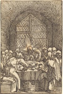 Das letzte Abendmahl von Albrecht Altdorfer