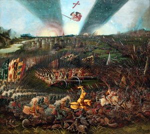 Der Sieg Karls des Großen über die Awaren bei Regensburg