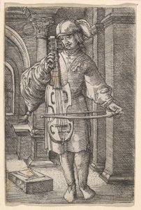 Geigenspieler von Albrecht Altdorfer