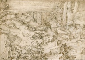 Die Agonie im Garten von Albrecht Dürer