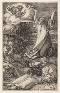 Qual im Garten, aus Die Gravierte Passion von Albrecht Dürer