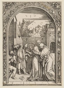 Anna und Joachim unter dem Goldenen Tor von Albrecht Dürer