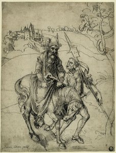 Blinder Reiter (Belisar?) von Albrecht Dürer