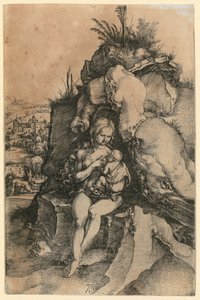 Buße des heiligen Johannes Chrysostomus von Albrecht Dürer