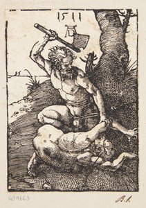 Kain tötet Abel von Albrecht Dürer