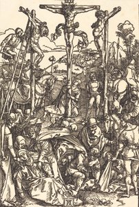 Kalvarienberg mit den drei Kreuzen, ca. 1504-1505
