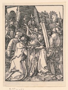 Christus trägt das Kreuz, aus der Serie Die kleine Passion