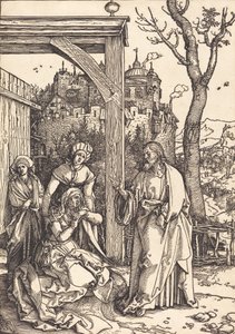 Christus verabschiedet sich von seiner Mutter