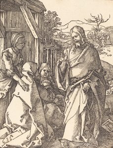 Christus nimmt Abschied von seiner Mutter, wahrscheinlich ca. 1509-1510
