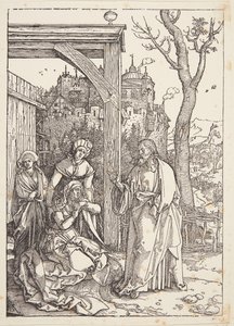 Christus nimmt Abschied von seiner Mutter