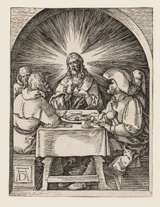 Christus in Emmaus von Albrecht Dürer