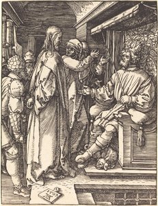 Christus vor Herodes von Albrecht Dürer