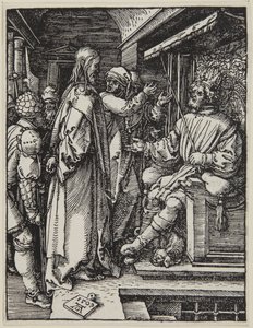 Christus vor Herodes von Albrecht Dürer