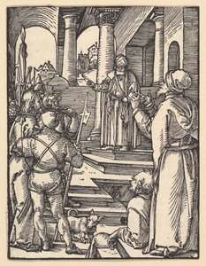 Christus vor Pilatus, aus "Die kleine Passion" von Albrecht Dürer