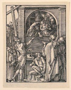 Christus vor dem Volk (Ecce Homo), aus der Serie Die kleine Passion