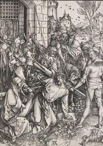 Christus trägt das Kreuz, 1498-1499 von Albrecht Dürer