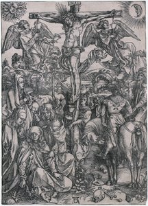 Christus am Kreuz, Blatt 8 der Folge "Die Große Passion" von Albrecht Dürer