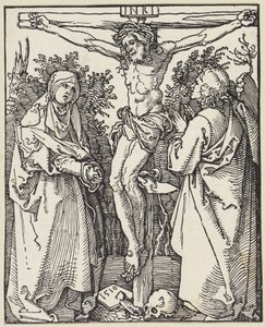 Christus am Kreuz mit Maria und Johannes von Albrecht Dürer