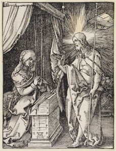 Christus erscheint seiner Mutter von Albrecht Dürer
