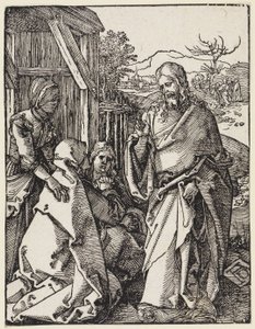 Der Abschied Christi von seiner Mutter von Albrecht Dürer