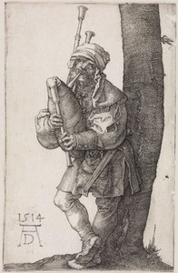 Der Dudelsackpfeifer