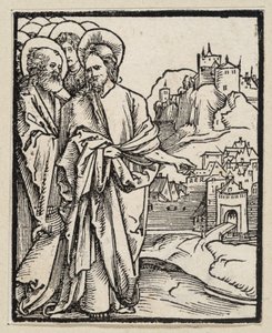 Die Weissagung von der Zerstörung Jerusalems (aus: Postilla, 43 Holzschnitte) von Albrecht Dürer