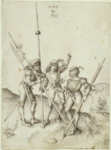 Drei Landsknechte von Albrecht Dürer