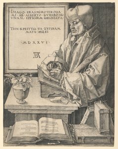 Erasmus von Rotterdam von Albrecht Dürer