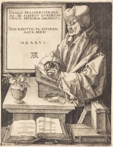 Erasmus von Rotterdam von Albrecht Dürer
