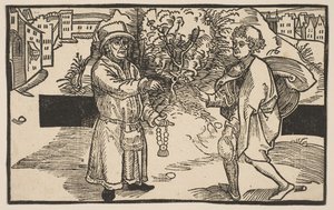Eunuchen, aus Die Komödie des Terenz, Nachdruck aus dem 19. Jahrhundert