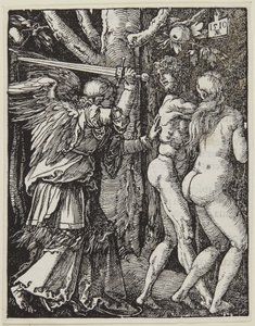 Vertreibung aus dem Paradies von Albrecht Dürer