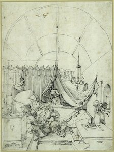 Geburt der Maria von Albrecht Dürer
