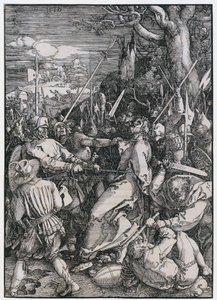 Gefangennahme Christi, Blatt 4 der Folge "Die Große Passion" von Albrecht Dürer