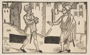 Hecyra, aus Die Komödie des Terenz, Nachdruck aus dem 19. Jahrhundert von Albrecht Dürer