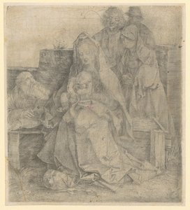 Heilige Familie, sechsfigurig von Albrecht Dürer