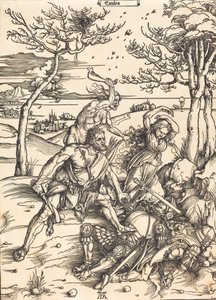 Herkules besiegt Cacus, ca. 1496