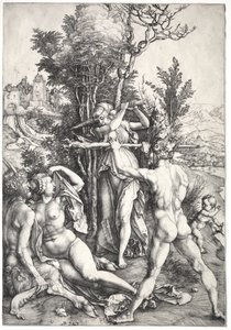 Herkules am Scheideweg von Albrecht Dürer
