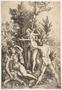 Herkules am Scheideweg von Albrecht Dürer